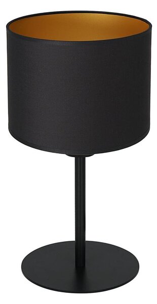Stolná lampa ARDEN 1xE27/60W/230V pr. 18 cm čierna/zlatá