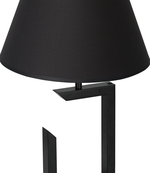 Stolná lampa 1xE27/60W/230V 45 cm čierna/zlatá