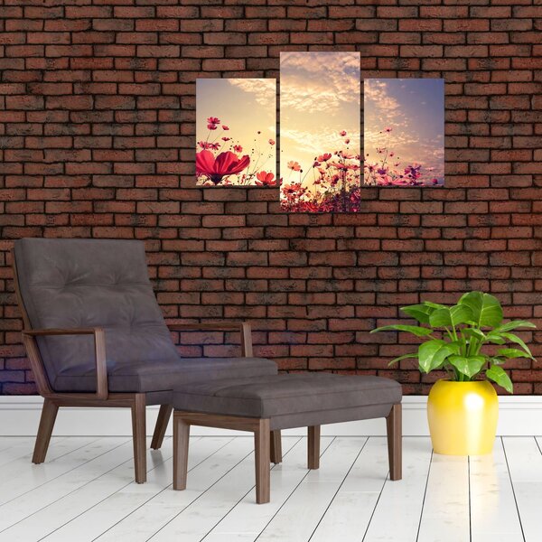 Obraz - Lúka s kvetmi (90x60 cm)
