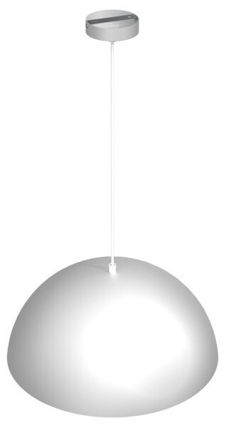 Luster na lanku BETA 1xE27/60W/230V pr. 45 cm biela