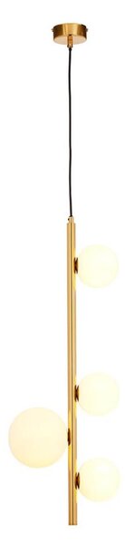Jupiter 1921 - Luster na lanku TAIDA 4xG9/40W/230V mosadz
