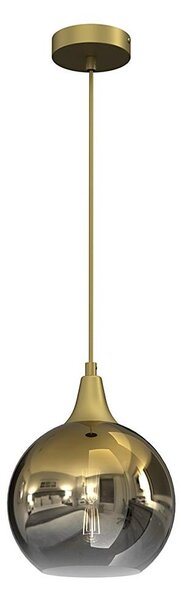 Luster na lanku MONTE 1xE27/60W/230V pr. 20 cm zlatá