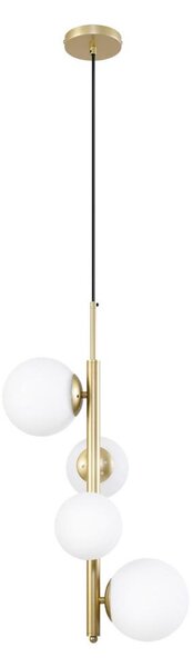 Luster na lanku CORDEL 4xG9/20W/230V zlatá