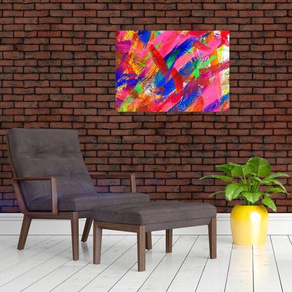Obraz - Farebná abstrakcia (70x50 cm)