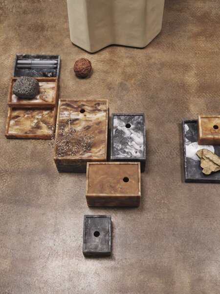 Ferm Living Podnos Mist Tray 15x20, sugar kelp