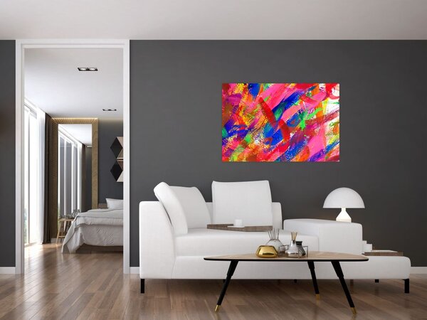 Obraz - Farebná abstrakcia (90x60 cm)