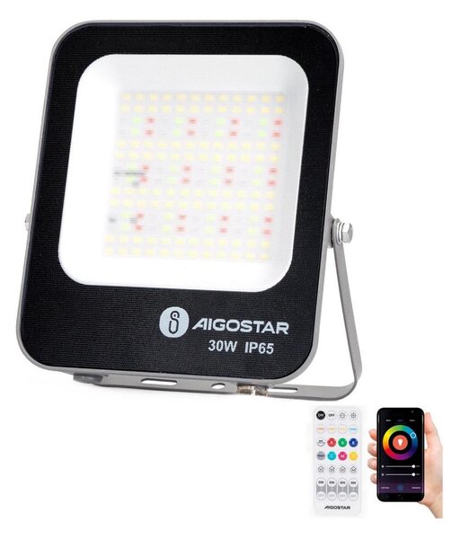 Aigostar - LED RGBW Reflektor MESH LED/30W/230V 6500K IP65 + DO