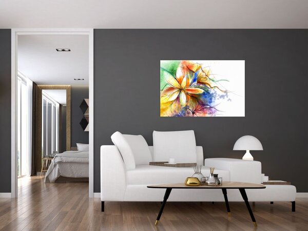 Obraz - Kvetina (90x60 cm)