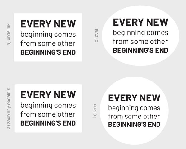 Nalepte.cz Every new beginning nálepka na stenu šírka 20 cm