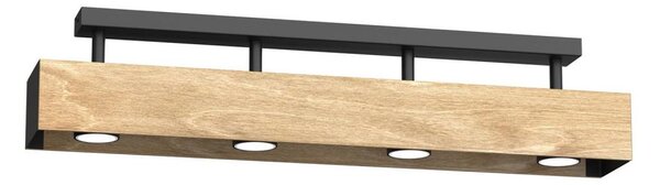 Prisadený luster MAISON 4xGU10/8W/230V dub