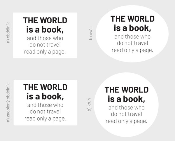 Nalepte.cz World is a book nálepka na stenu šírka 20 cm