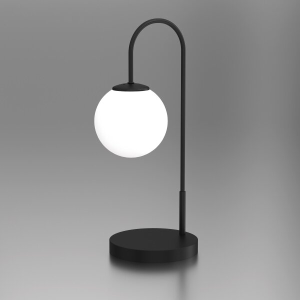 Stolná lampa CAMBRIDGE 1xE14/60W/230V čierna