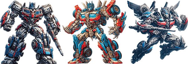 Nalepte.cz Transformers textilní prelepiteľné nálepky na stenu arch 77 x 27 cm