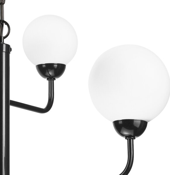 Luster na reťazi OSCAR 4xG9/5W/230V čierna