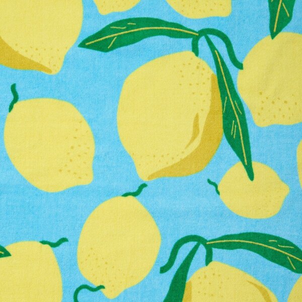Bavlnená plážová osuška 92x180 cm Lemons Lounger – Catherine Lansfield