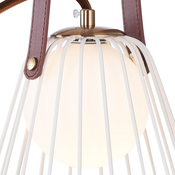 Klausen 101021 - Nástenná lampa MEMORY 1xG9/4W/230V biela/hnedá