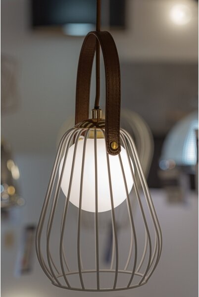 Klausen 111098 - Nástenná lampa MEMORY 1xG9/4W/230V biela/hnedá