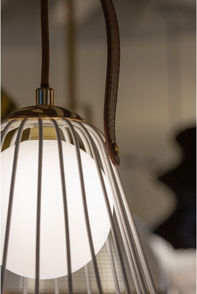 Klausen 111098 - Nástenná lampa MEMORY 1xG9/4W/230V biela/hnedá