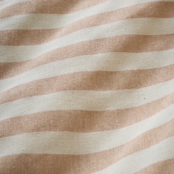 Oranžové obliečky na jednolôžko 135x200 cm Cotton Rich Woven Stripe – Pineapple Elephant