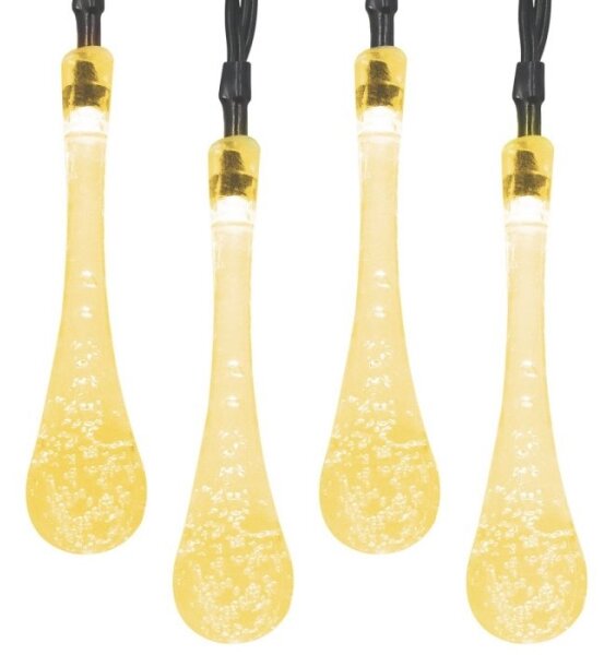 LED solárny reťazec so súmrakovým senzorom 20xLED/0,72W/1,2V 600 mAh 4,7m IP44