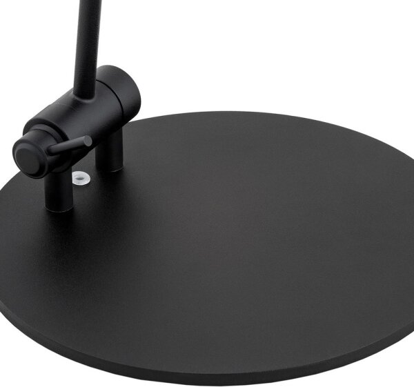 Argon 8003 - Stojacia lampa AVALONE 1xE27/15W/230V čierna