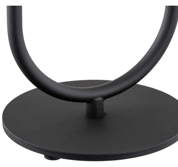 Argon 7072 - Stolná lampa FERRONE 2xE14/7W/230V čierna/biela/zlatá