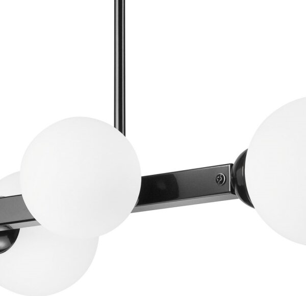 Luster na tyči ASTRO 4xG9/5W/230V čierna