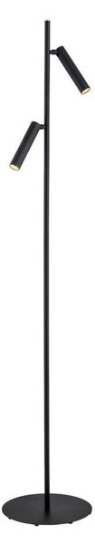 Argon 7082 - Stojacia lampa TORRE 2xG9/6W/230V čierna