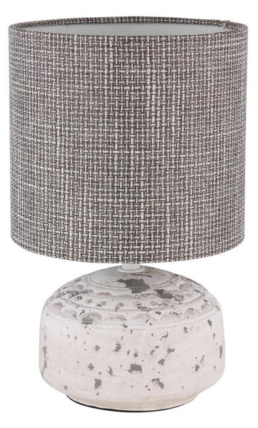 Globo 21624 - Stolná lampa IGA 1xE14/40W/230V šedá/keramika