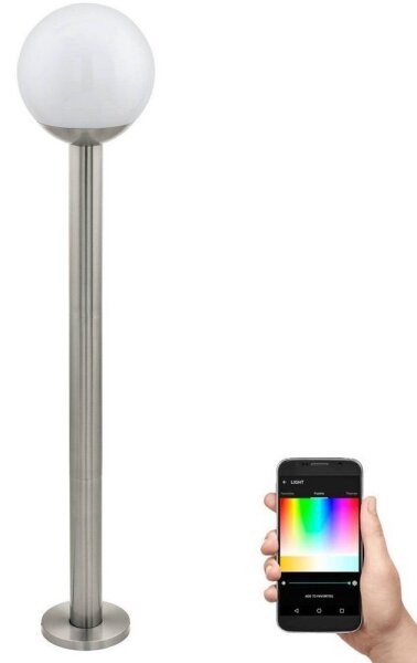 Eglo 900267 - LED RGB Stmievateľná vonkajšia lampa 1xE27/9W/230V 2700-6500K IP44