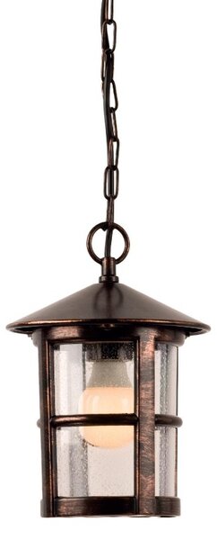 Redo odlievaná hliníková vonkajšia zavesná lampa BARI 9841