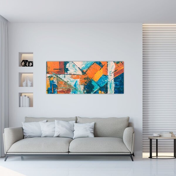 Obraz - Abstrakcia (120x50 cm)