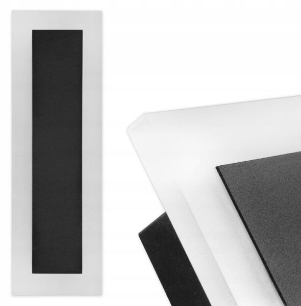 LED Vonkajšie nástenné svietidlo LED/19W/230V IP54 čierna