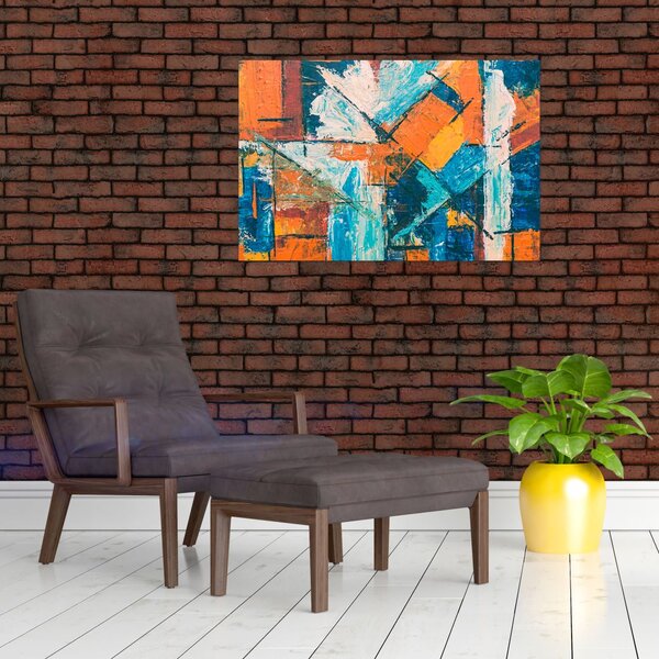 Obraz - Abstrakcia (90x60 cm)
