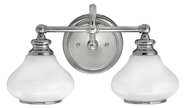 Hinkley HK-AINSLEY2-BATH - LED Nástenné svietidlo AINSLEY 2xG9/3,5W/230V chróm
