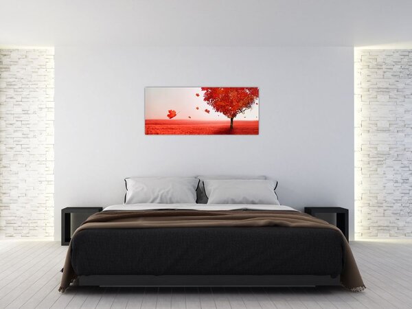 Obraz - Strom lásky (120x50 cm)