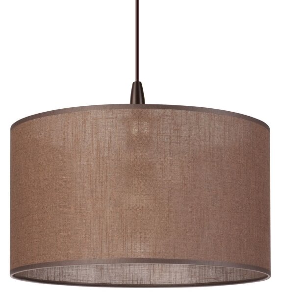 LED Luster na lanku NOEL 1xE27/60W/230V hnedá