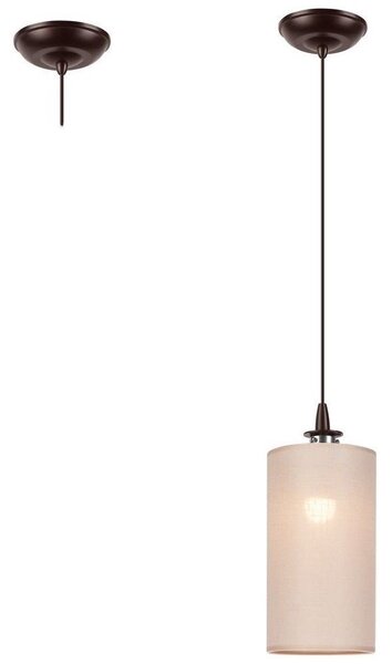 LED Luster na lanku NOEL MINI 1xE27/60W/230V béžová