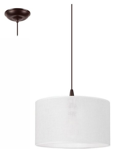 LED Luster na lanku NOEL 1xE27/60W/230V biela