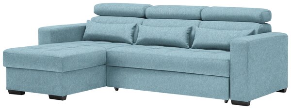 ROHOVÁ SEDAČKA, textil, modrá Carryhome - Sedačky, Online Only