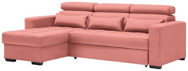 ROHOVÁ SEDAČKA, textil, koralová Carryhome - Sedačky, Online Only