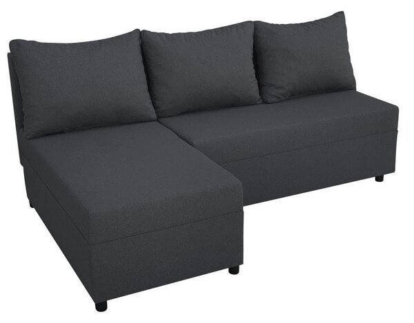 SEDACIA SÚPRAVA, drevo, textil, tmavosivá Ti'me - Sedačky
