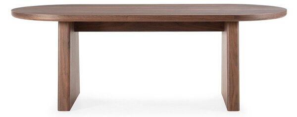Jedálenský stôl v dekore orecha 100x200 cm Blair – MOME