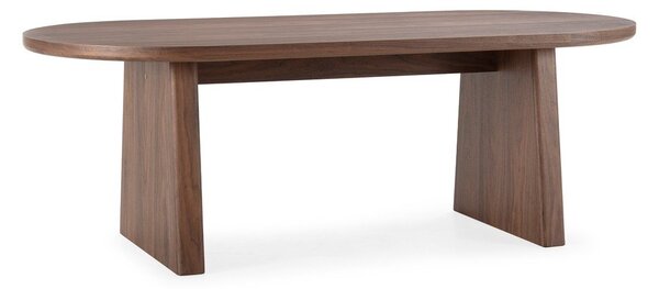 Jedálenský stôl v dekore orecha 100x200 cm Blair – MOME