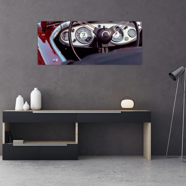Obraz - Detail automobilu (120x50 cm)