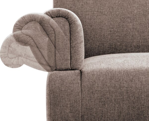 POHOVKA, textil, hnedá Sit & More - Sedačky, Online Only