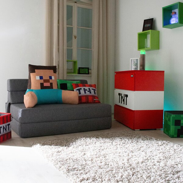 ROZKLADACIA POHOVKA Minecraft - Detské izby