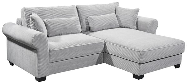 ROHOVÁ SEDAČKA, textil, sivá MID.YOU - Sedačky, Online Only
