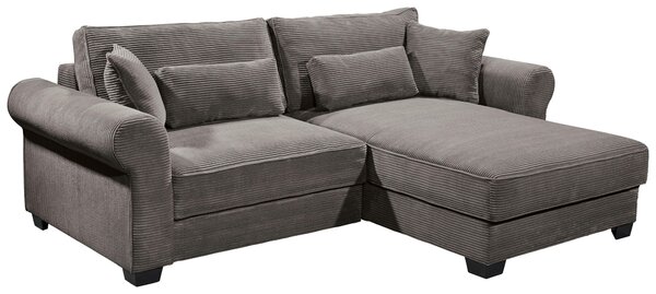 ROHOVÁ SEDAČKA, textil, mokka MID.YOU - Sedačky, Online Only