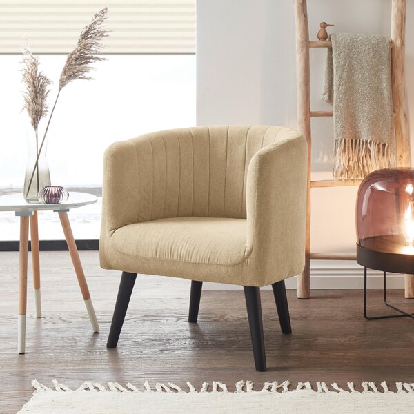 KOKTAILOVÉ KRESLO, textil, piesková Livetastic - Kreslá, Online Only